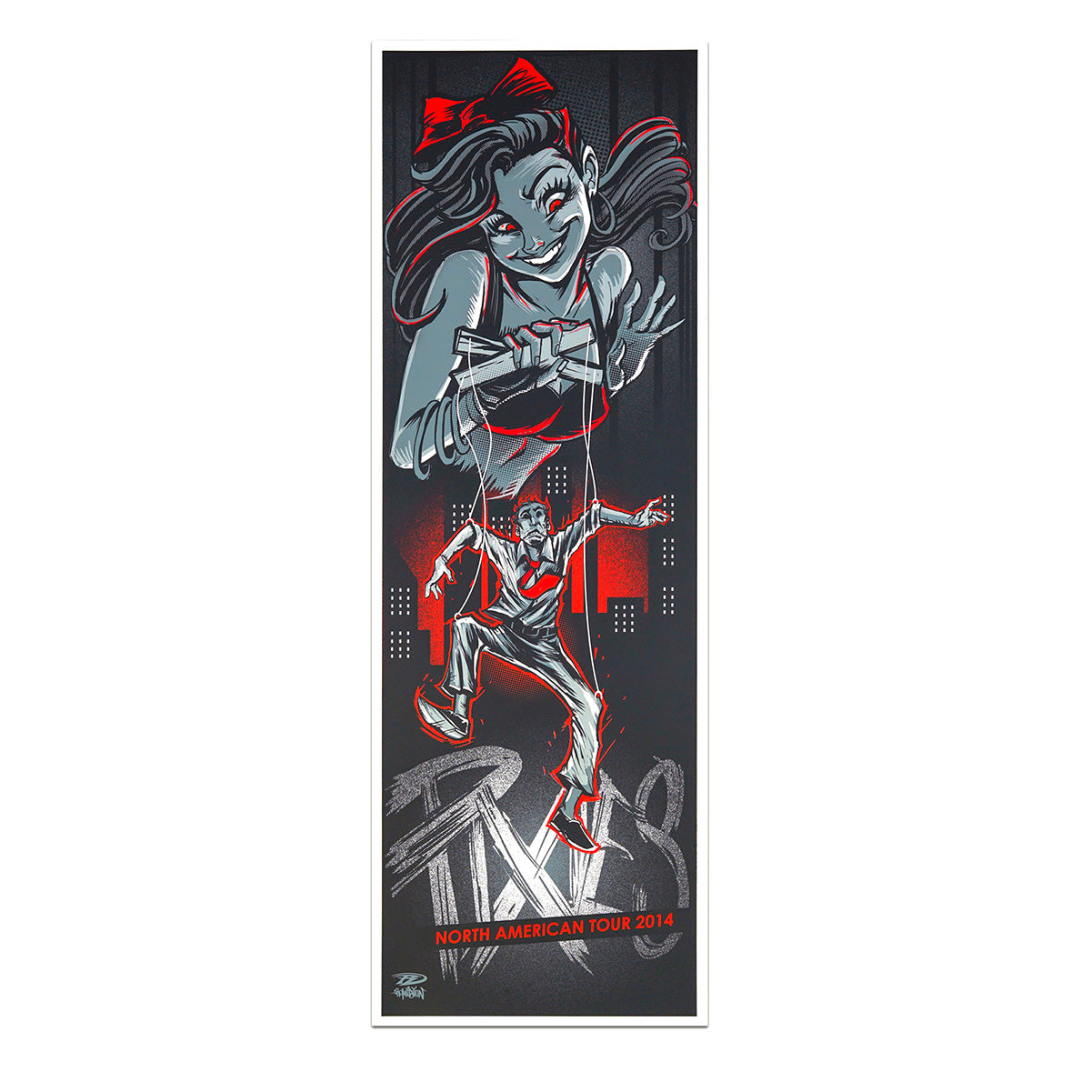 Pixies 2014 North America Event Poster