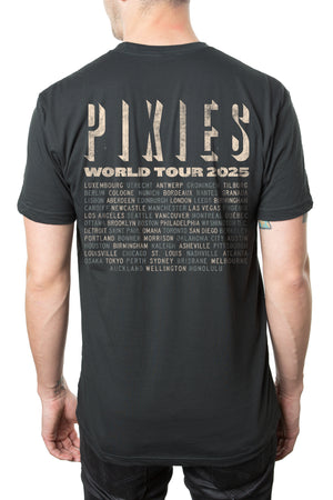Pixies 2025 Monkey's Gone to Heaven Tee Back