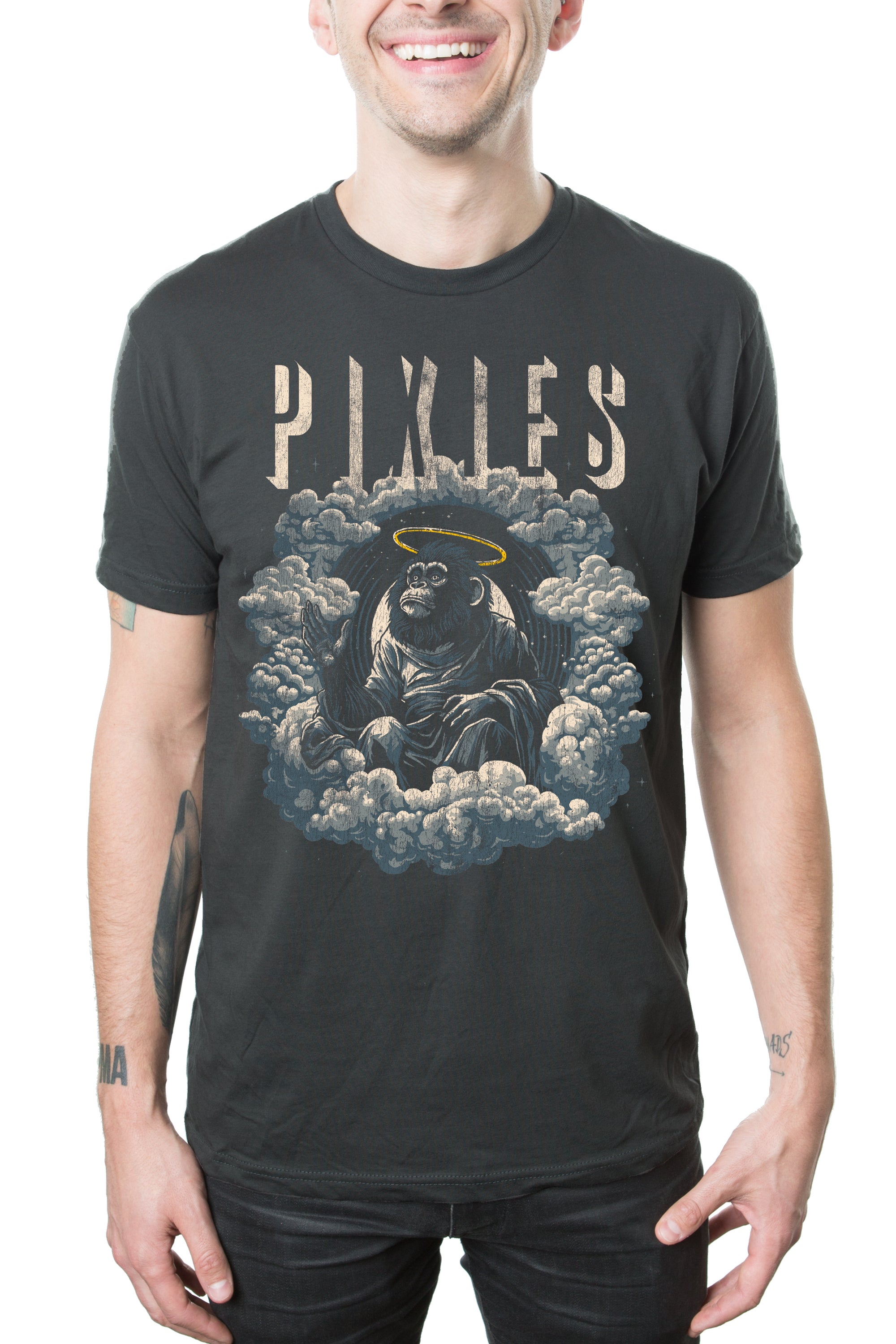 Pixies 2025 Monkey's Gone to Heaven Tee Front