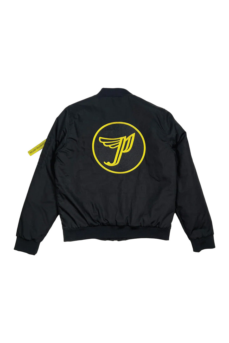 Circle P Bomber Jacket Black