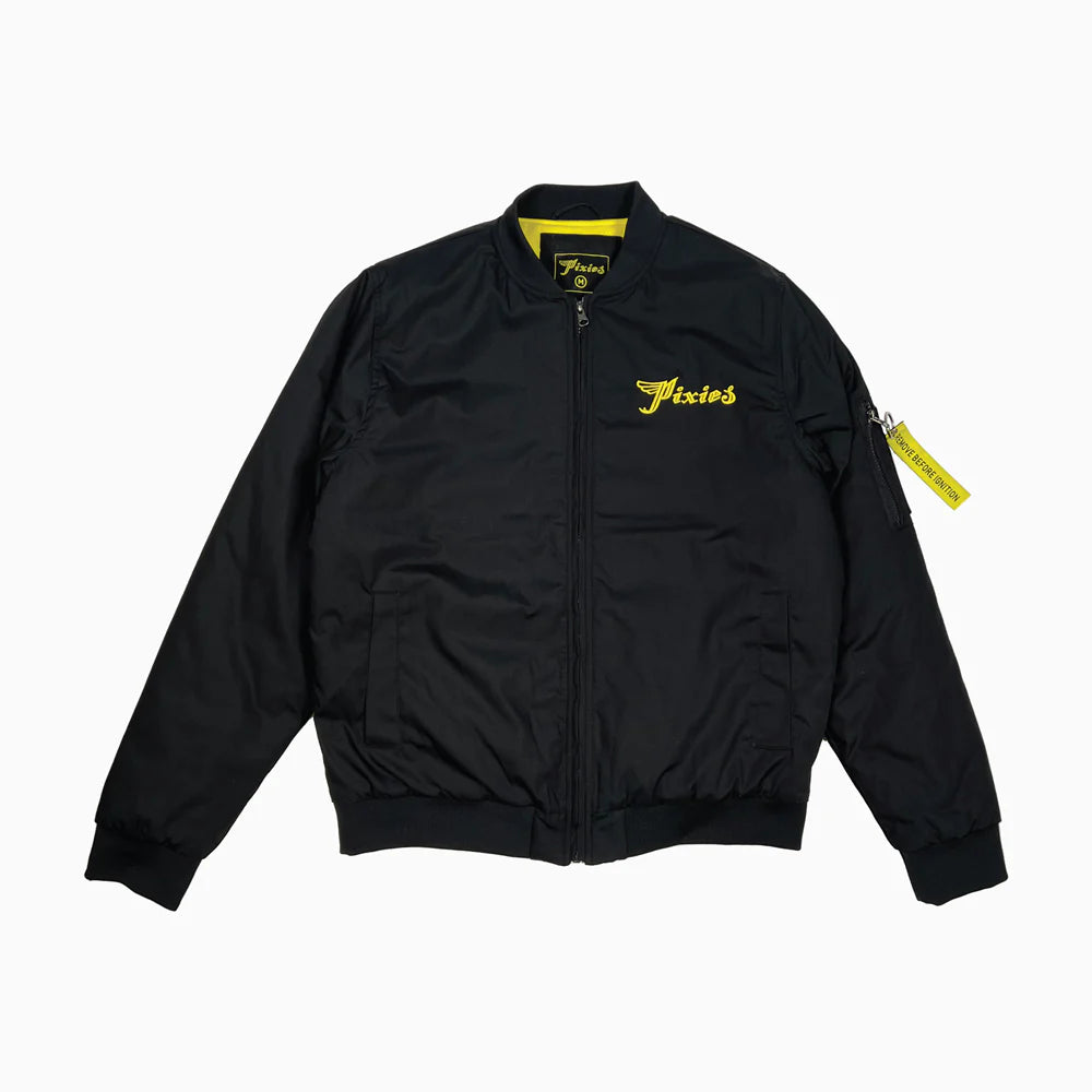 Pixies Circle P Bomber Jacket Front