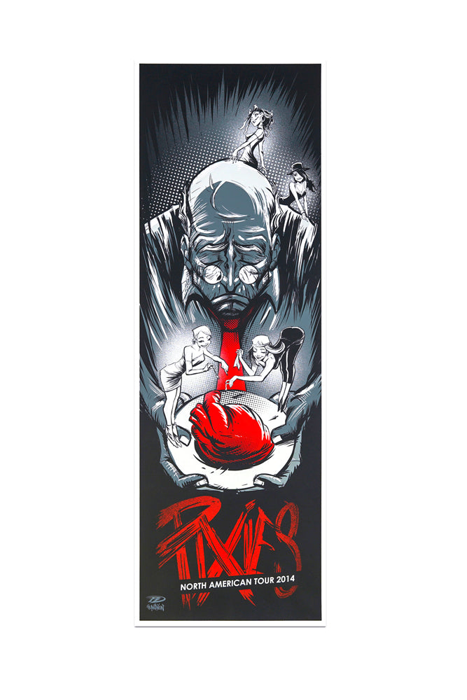 Pixies 2014 North America Tour Poster V2