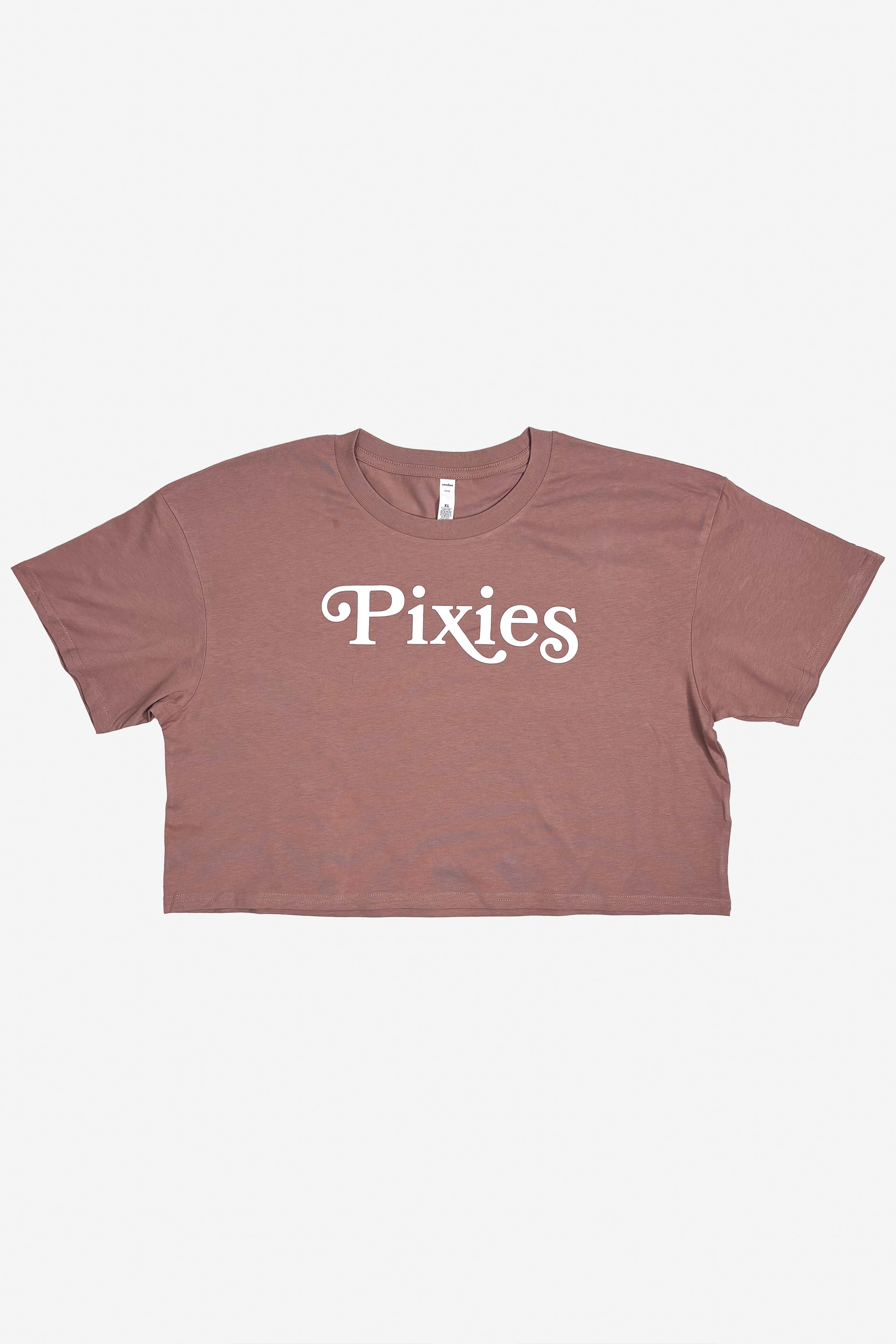 【U LAN】Love You Printed Crop Short Sleeve Pixies | La La Love You Crop - Pixies Official Store