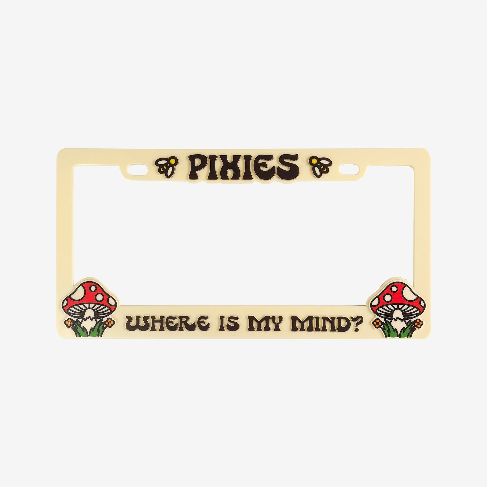 Mind Shroom License Plate Frame