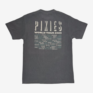 Pixies 2025 Monkey's Gone to Heaven Tour Tee Back
