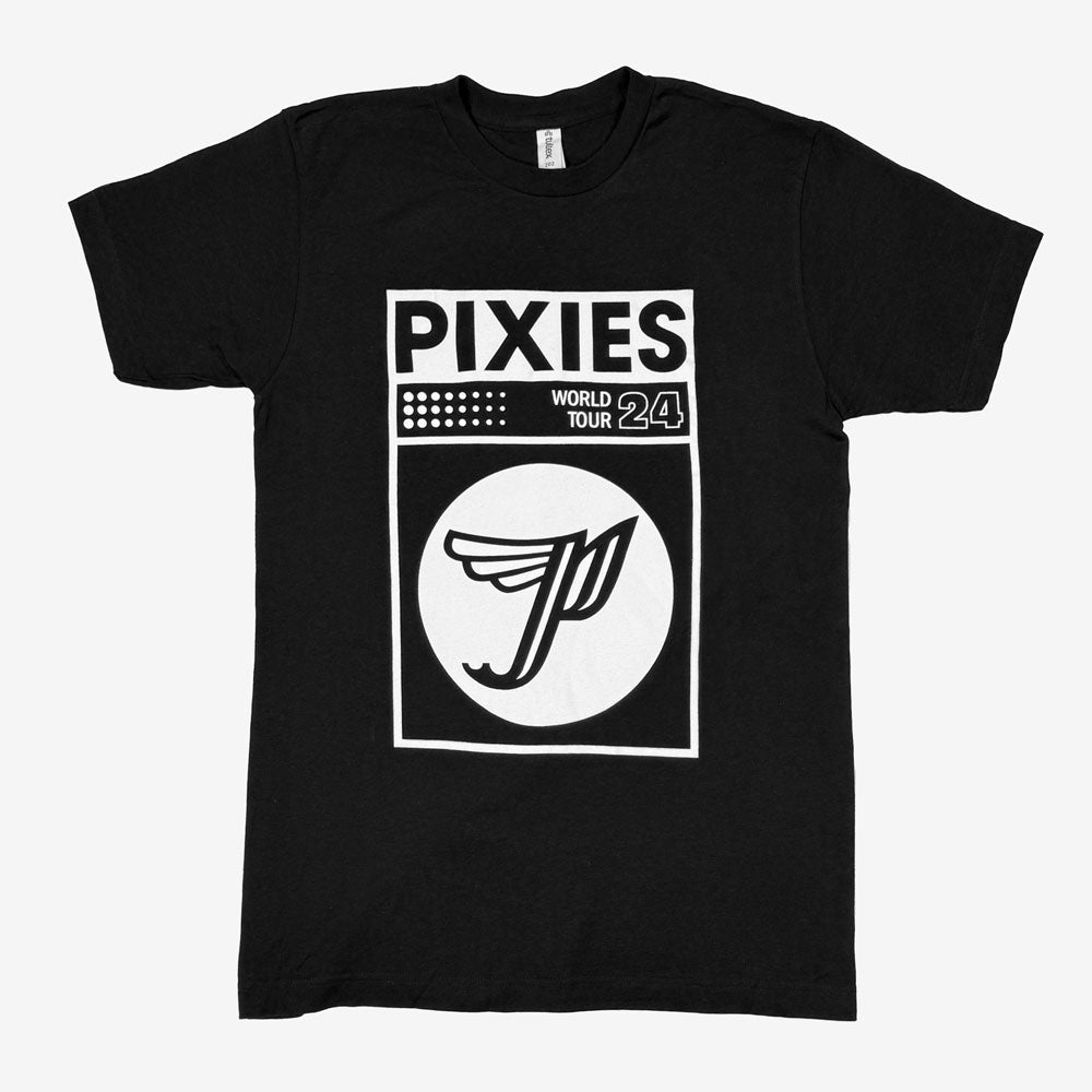 Pixies VHS 2024 Tour Tee Front