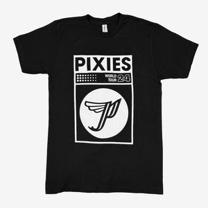 Pixies VHS 2024 Tour Tee Front