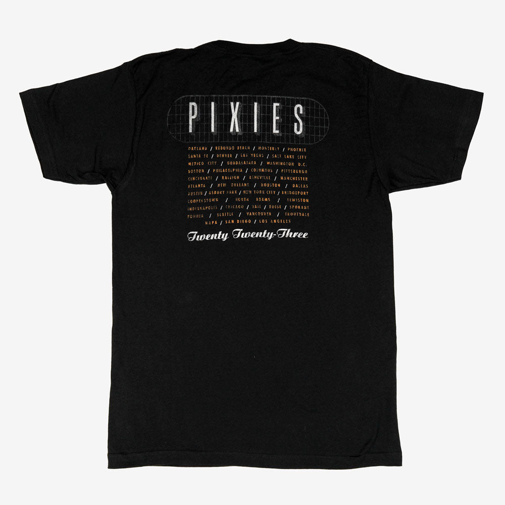 ミュージシャン Pixies vintage T shirt Pixies - Vintage Grid 2023 Tour Tee | Official TSURT Merch