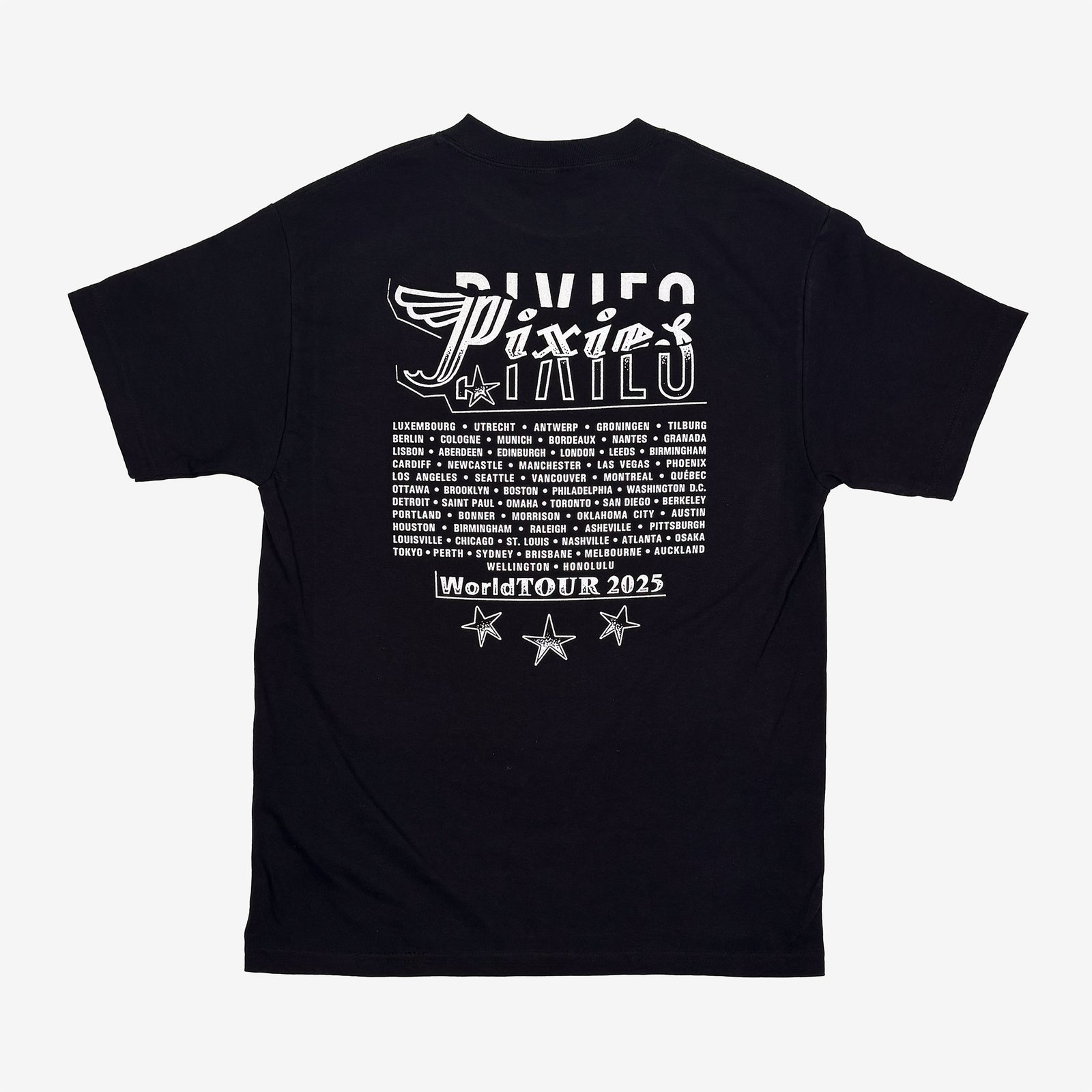 Pixies Xerox Monde Tour Tee Front
