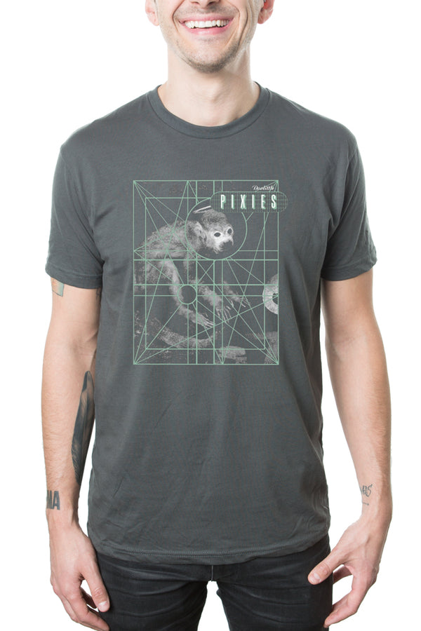Rock Off officially licensed products Pixies Mindshroom Band Logo T Shirt Size S Rock Off officially licensed products Pixies Mindshroom Band Logo T Shirt Size S