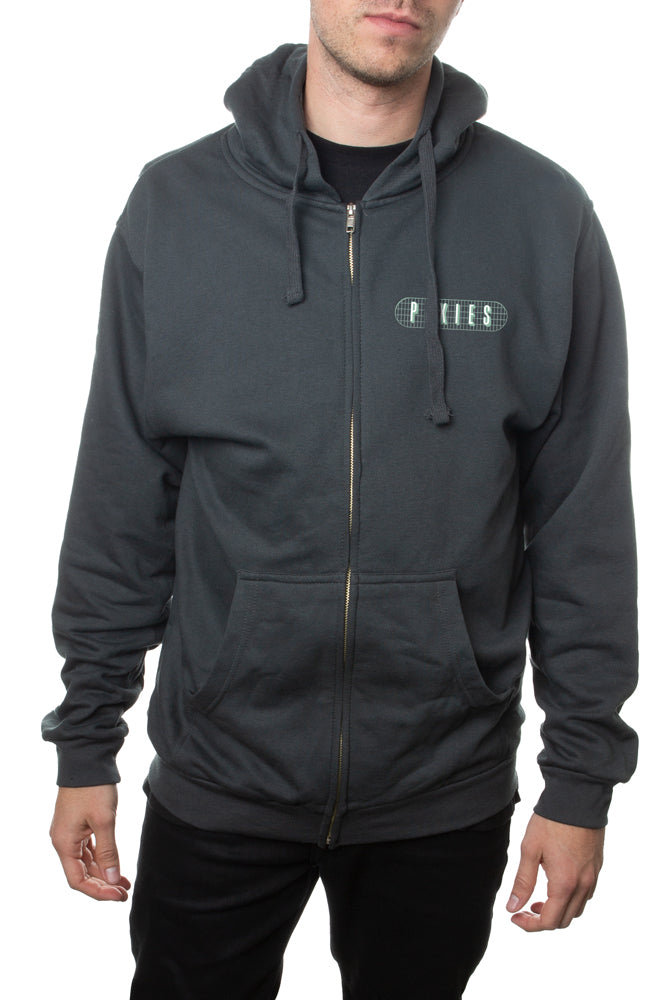 Pixies | Monkey Grid Zip Hoodie - Pixies Official Store Pixies | Monkey Grid Zip Hoodie - Pixies Official Store
