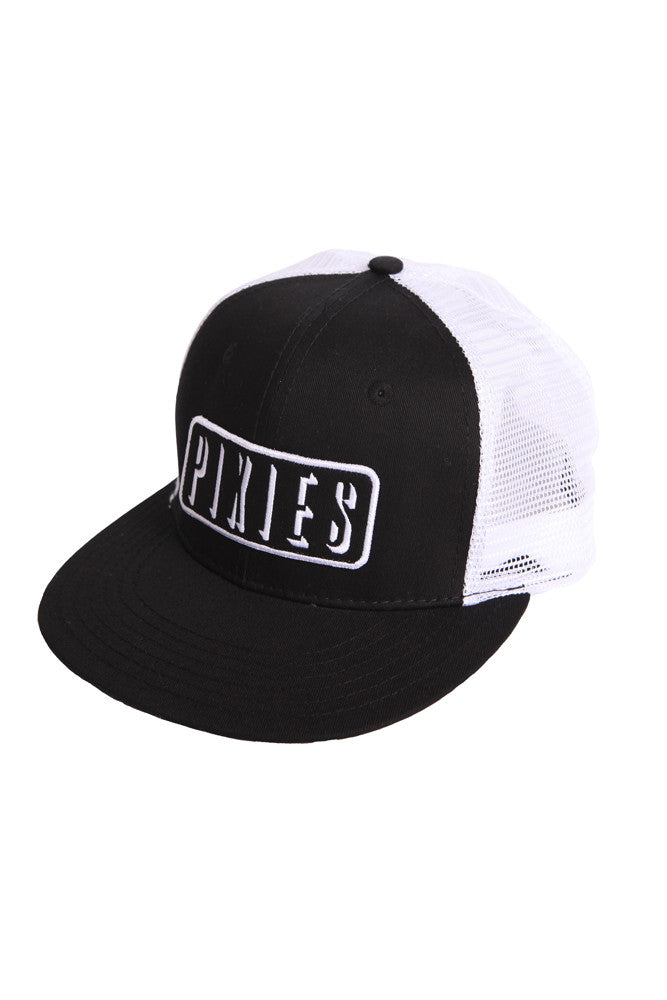 Pixies Shadow Patch Trucker Hat Black